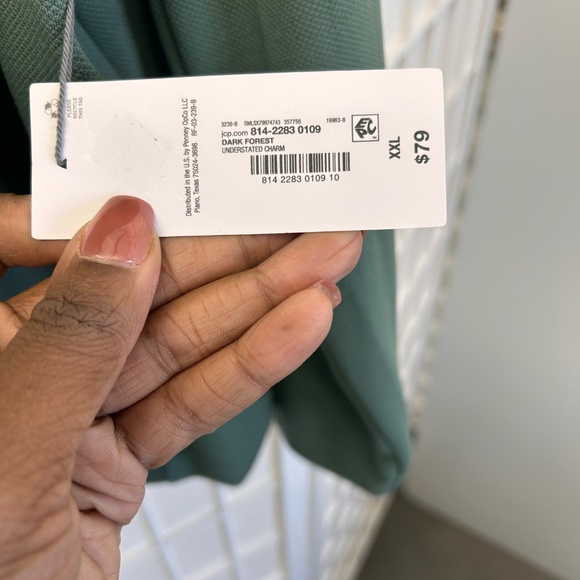 Liz Claiborne Blazer Jacket Women Size XXL Green - Picture 2 of 2